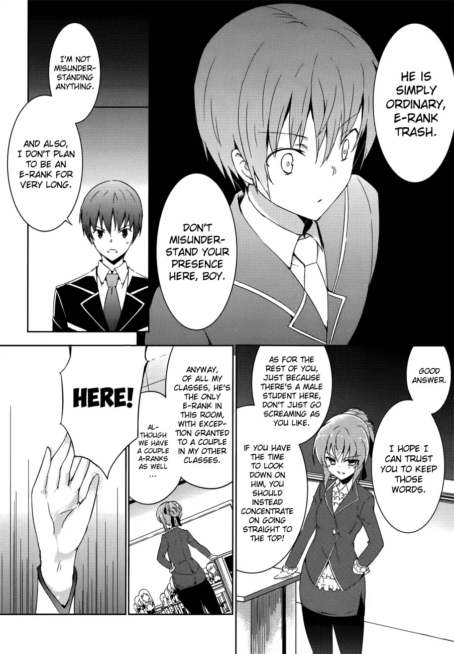 Magika no Kenshi to Shoukan Maou Chapter 2 page 22 - Chapter 2