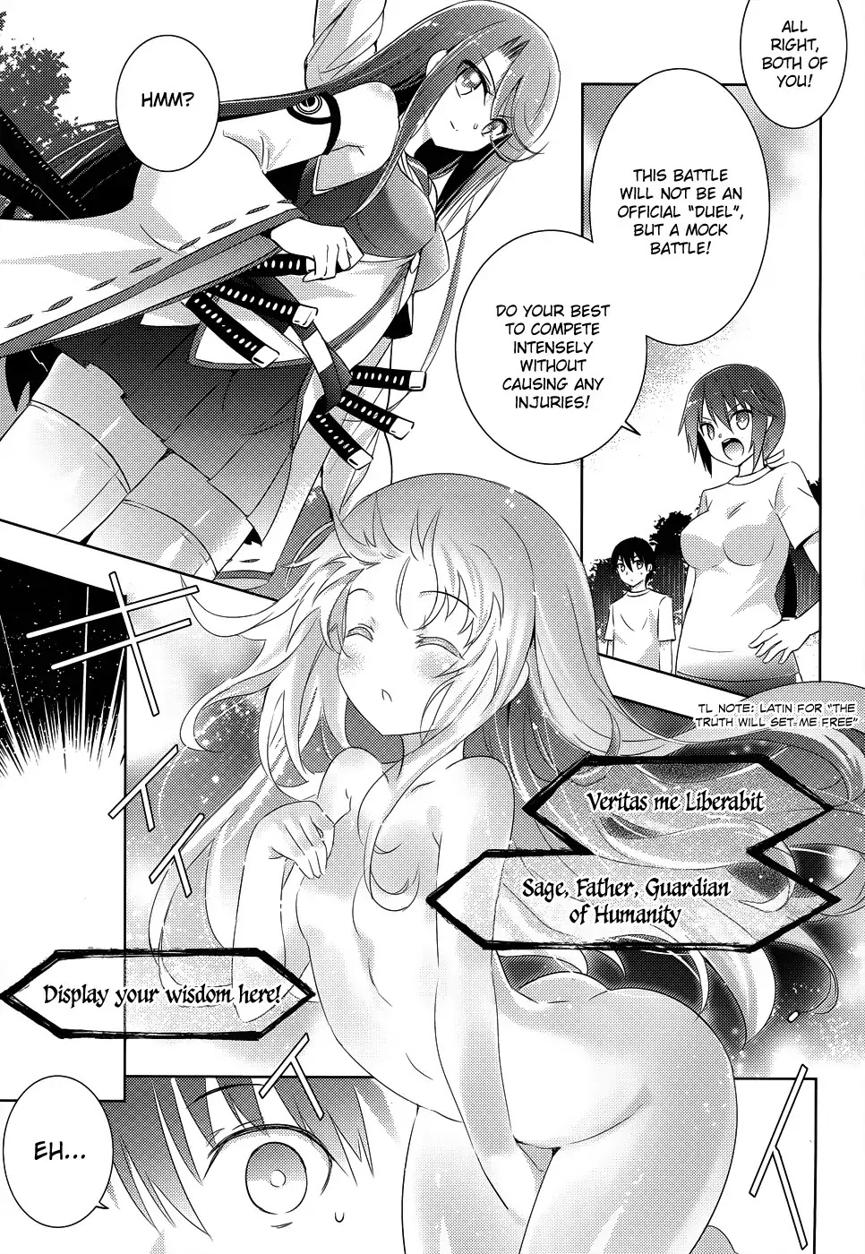 Magika no Kenshi to Shoukan Maou Chapter 20 page 11 - Chapter 20