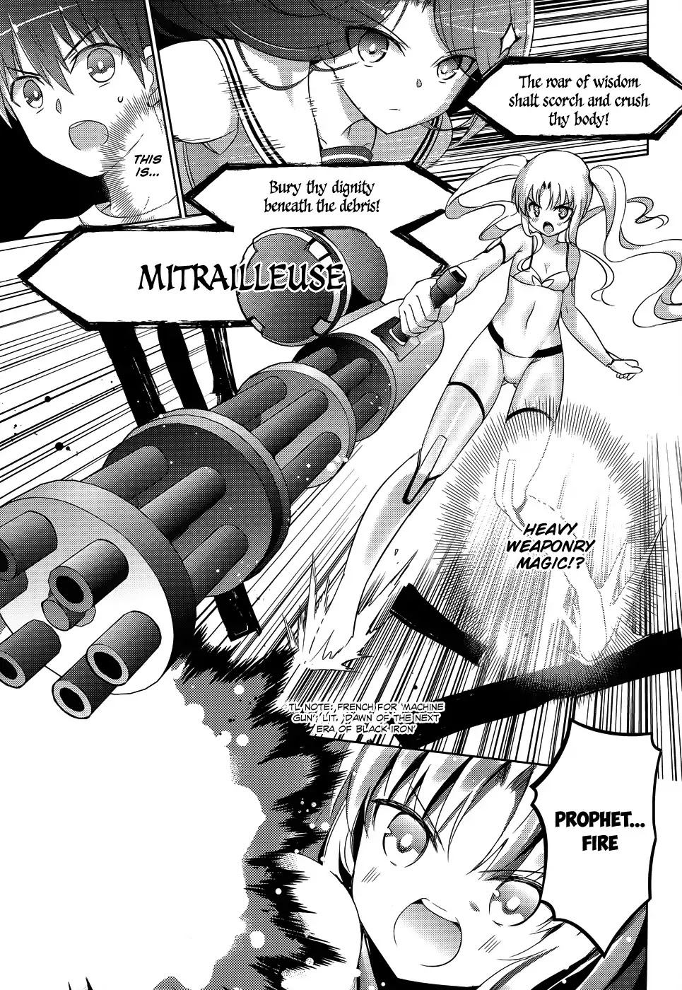 Magika no Kenshi to Shoukan Maou Chapter 20 page 13 - Chapter 20