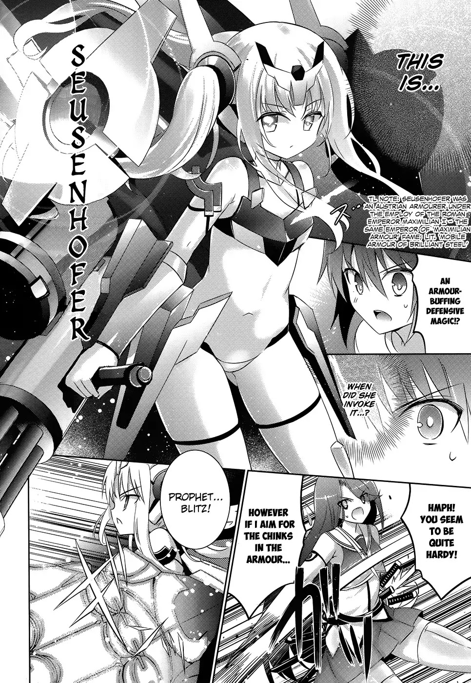 Magika no Kenshi to Shoukan Maou Chapter 20 page 16 - Chapter 20