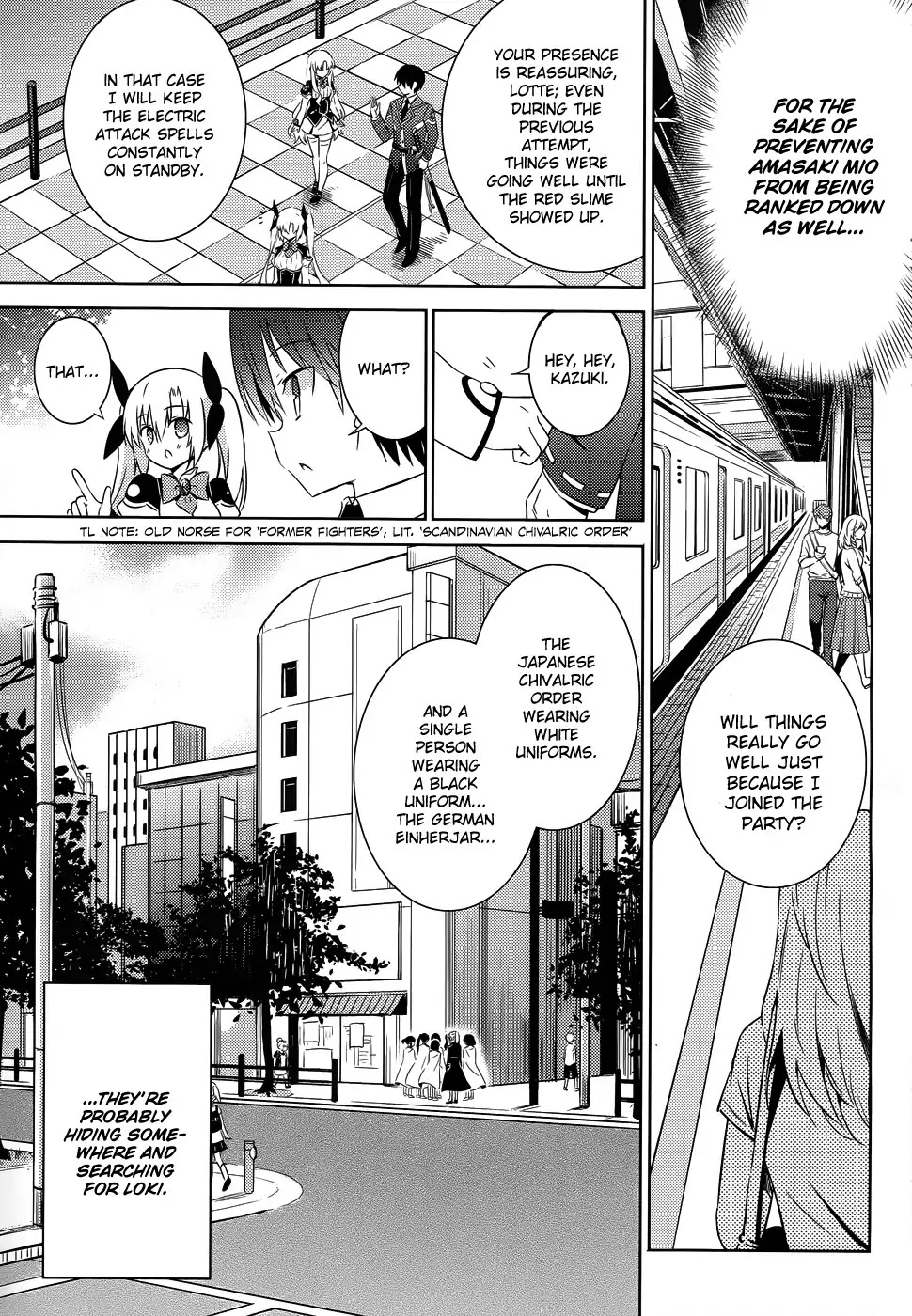 Magika no Kenshi to Shoukan Maou Chapter 20 page 23 - Chapter 20