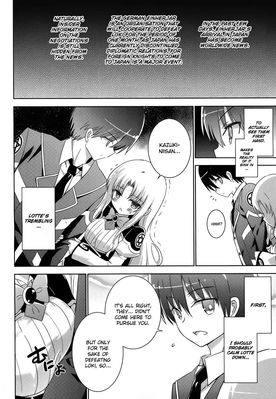Magika no Kenshi to Shoukan Maou Chapter 20 page 24 - Chapter 20