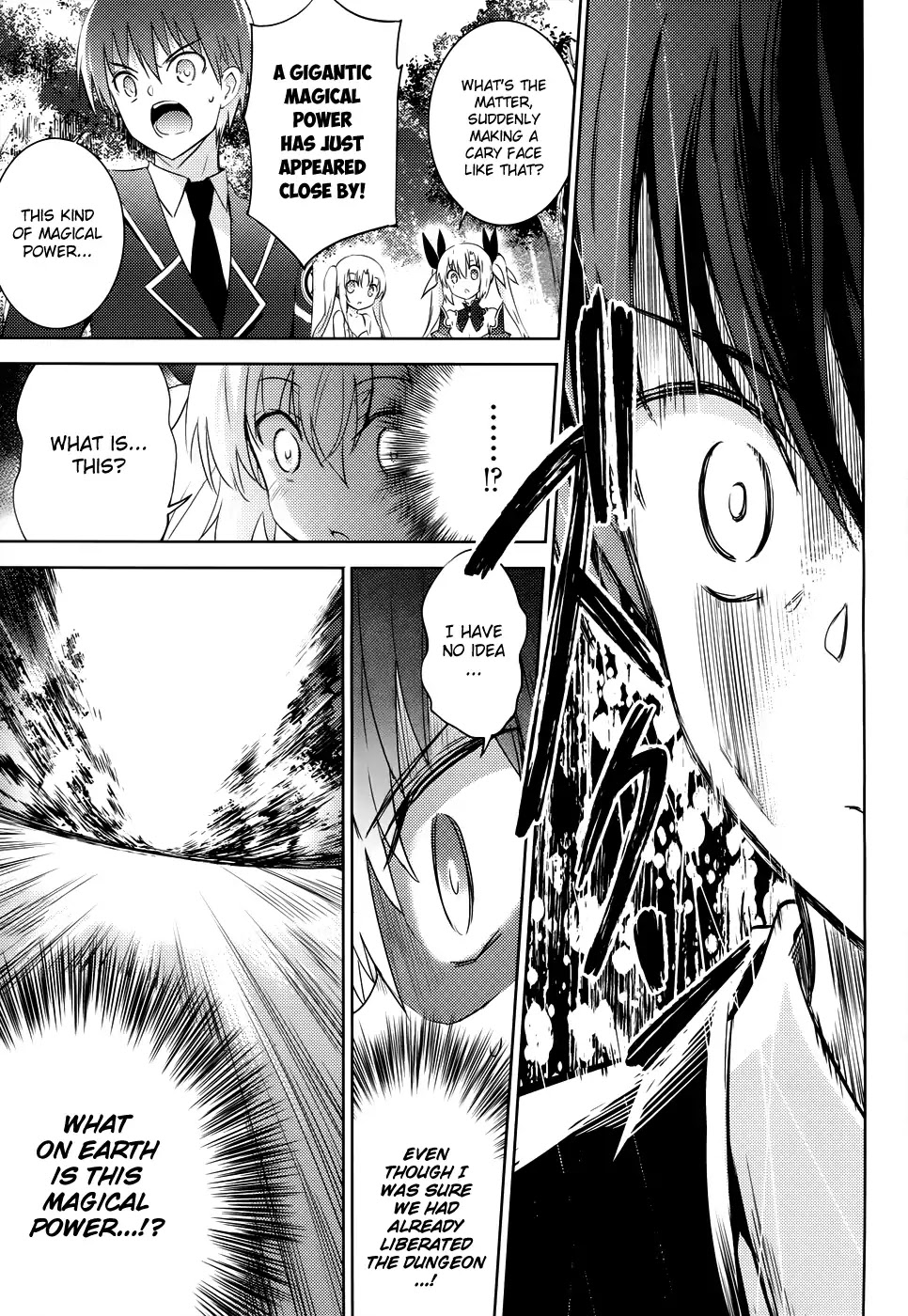 Magika no Kenshi to Shoukan Maou Chapter 21 page 11 - Chapter 21