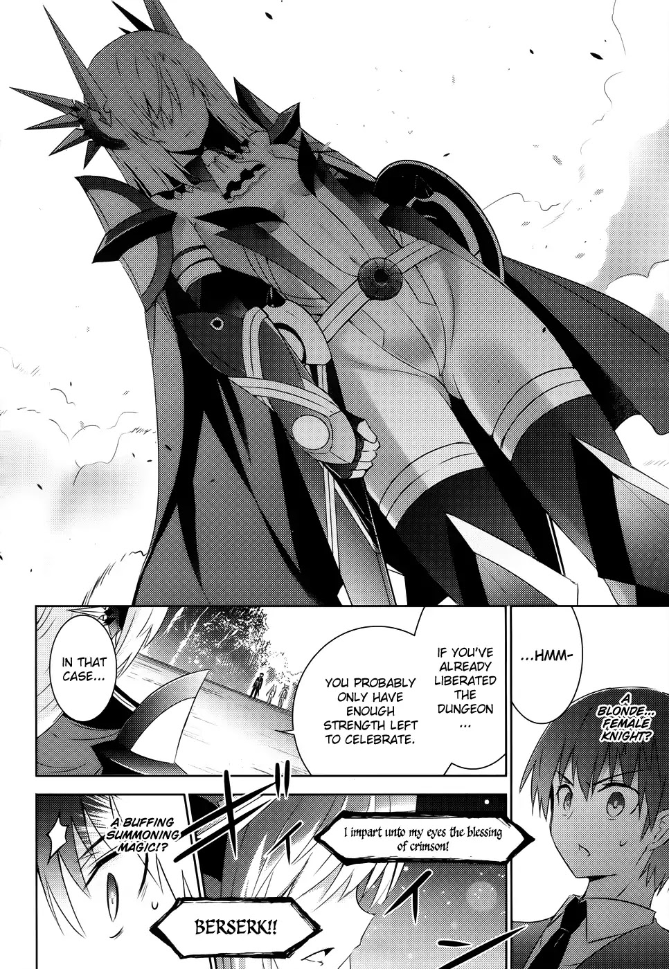 Magika no Kenshi to Shoukan Maou Chapter 21 page 12 - Chapter 21