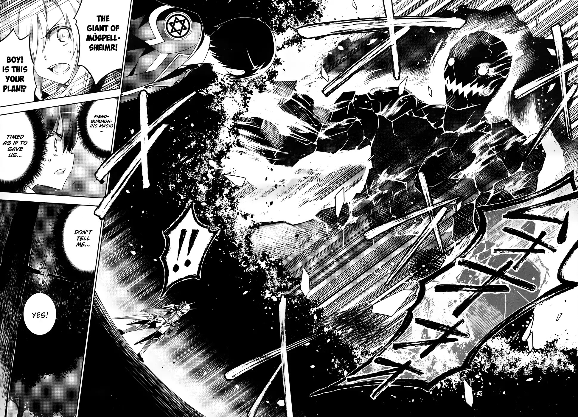 Magika no Kenshi to Shoukan Maou Chapter 21 page 22 - Chapter 21