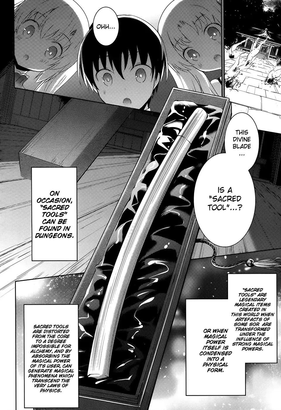 Magika no Kenshi to Shoukan Maou Chapter 21 page 4 - Chapter 21