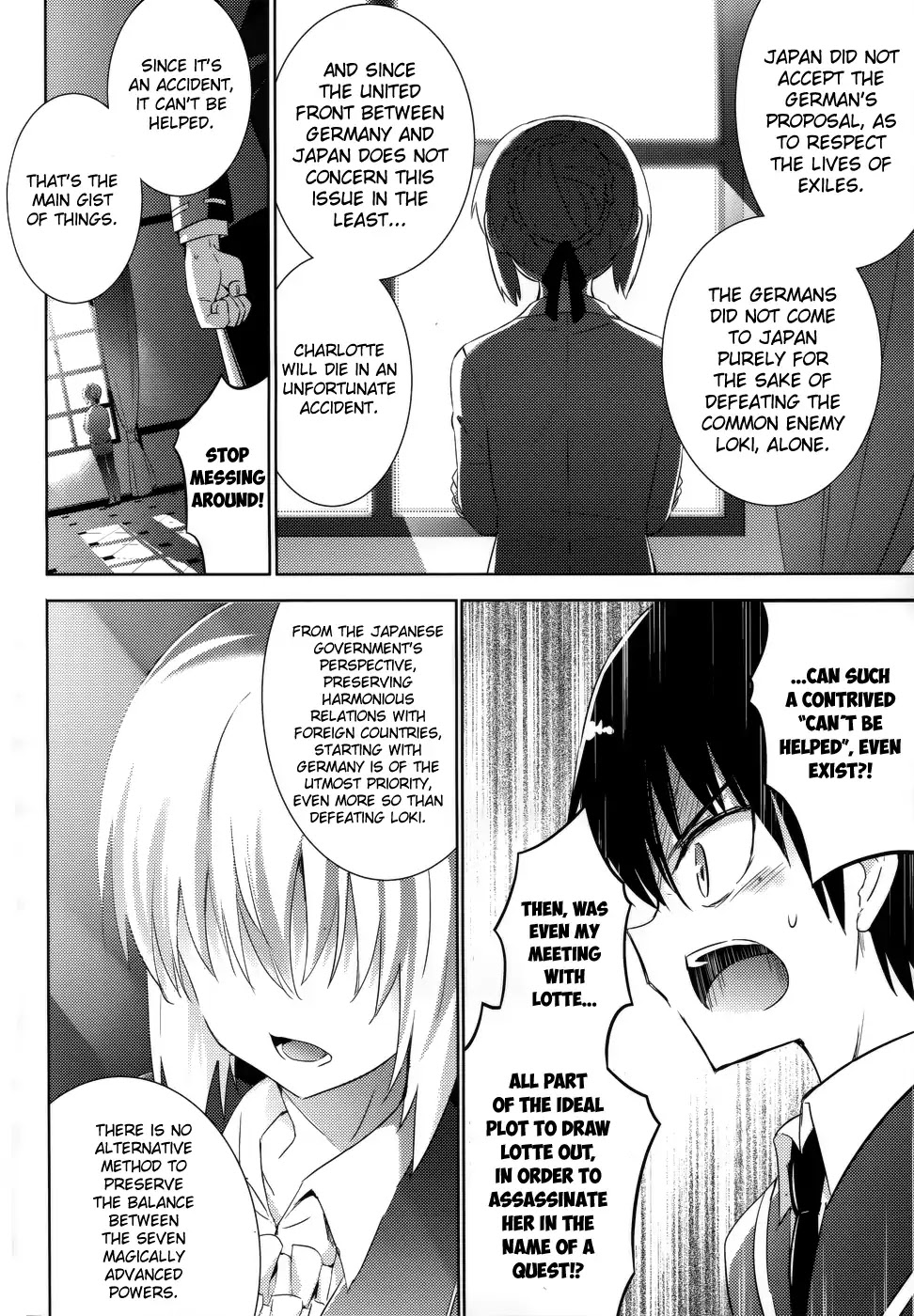 Magika no Kenshi to Shoukan Maou Chapter 22 page 11 - Chapter 22