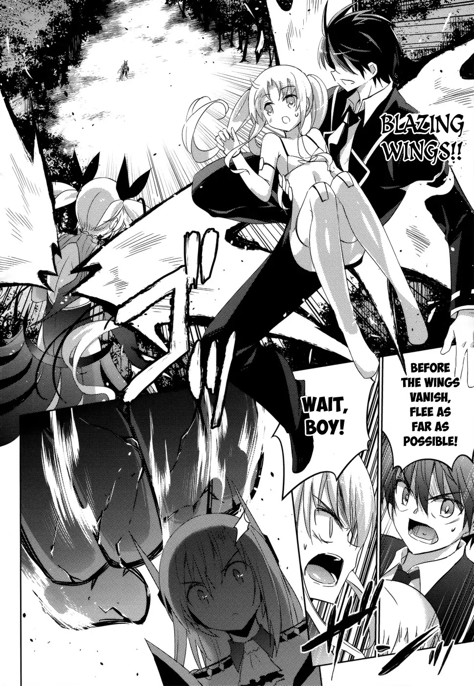 Magika no Kenshi to Shoukan Maou Chapter 22 page 4 - Chapter 22