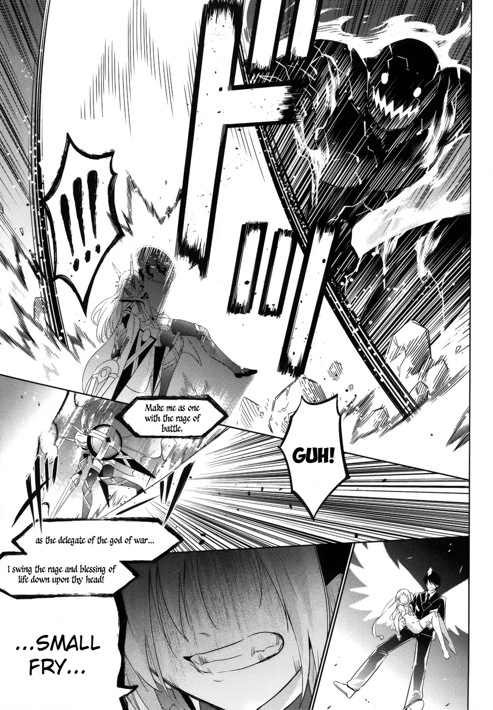 Magika no Kenshi to Shoukan Maou Chapter 22 page 5 - Chapter 22