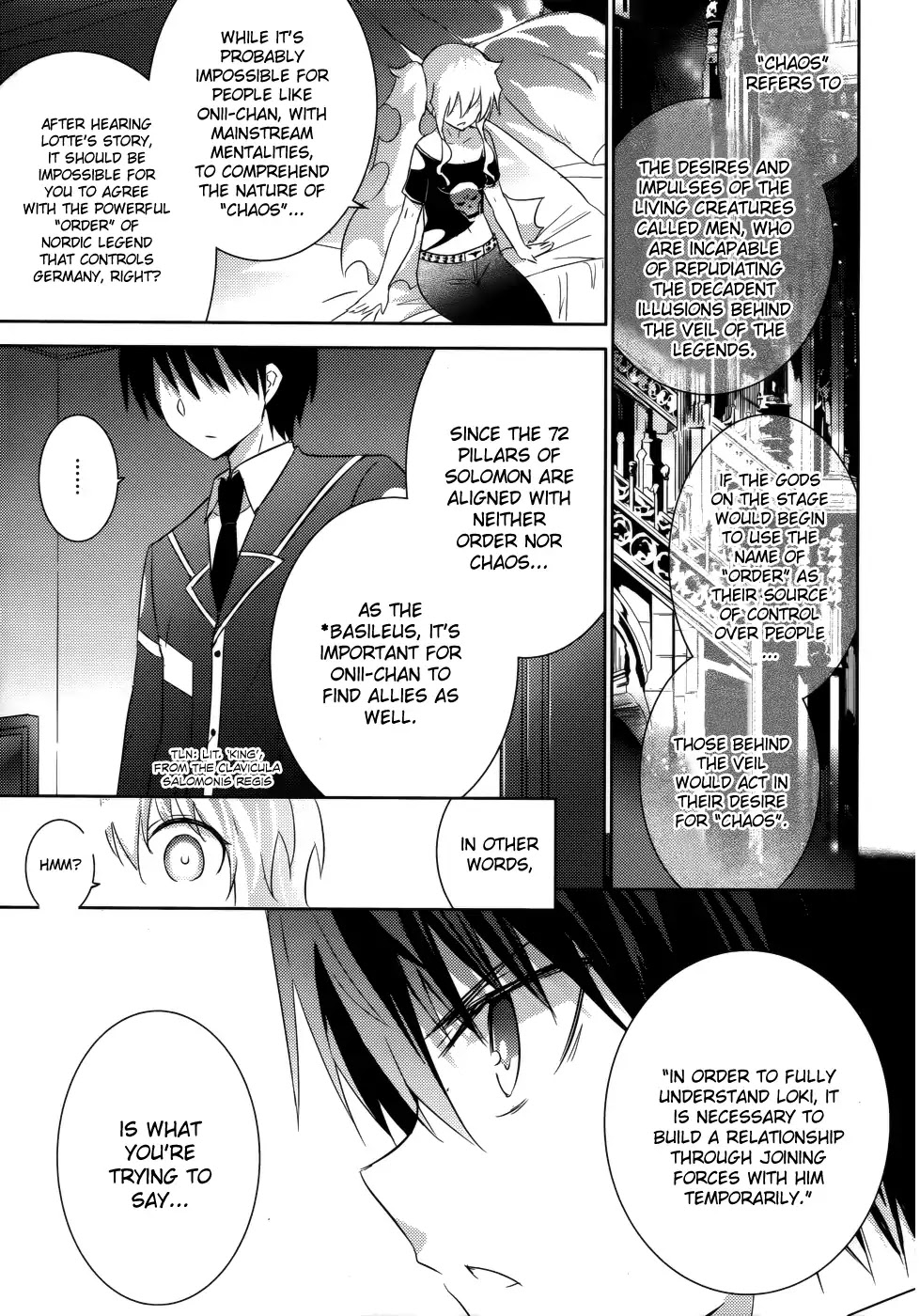 Magika no Kenshi to Shoukan Maou Chapter 23 page 11 - Chapter 23