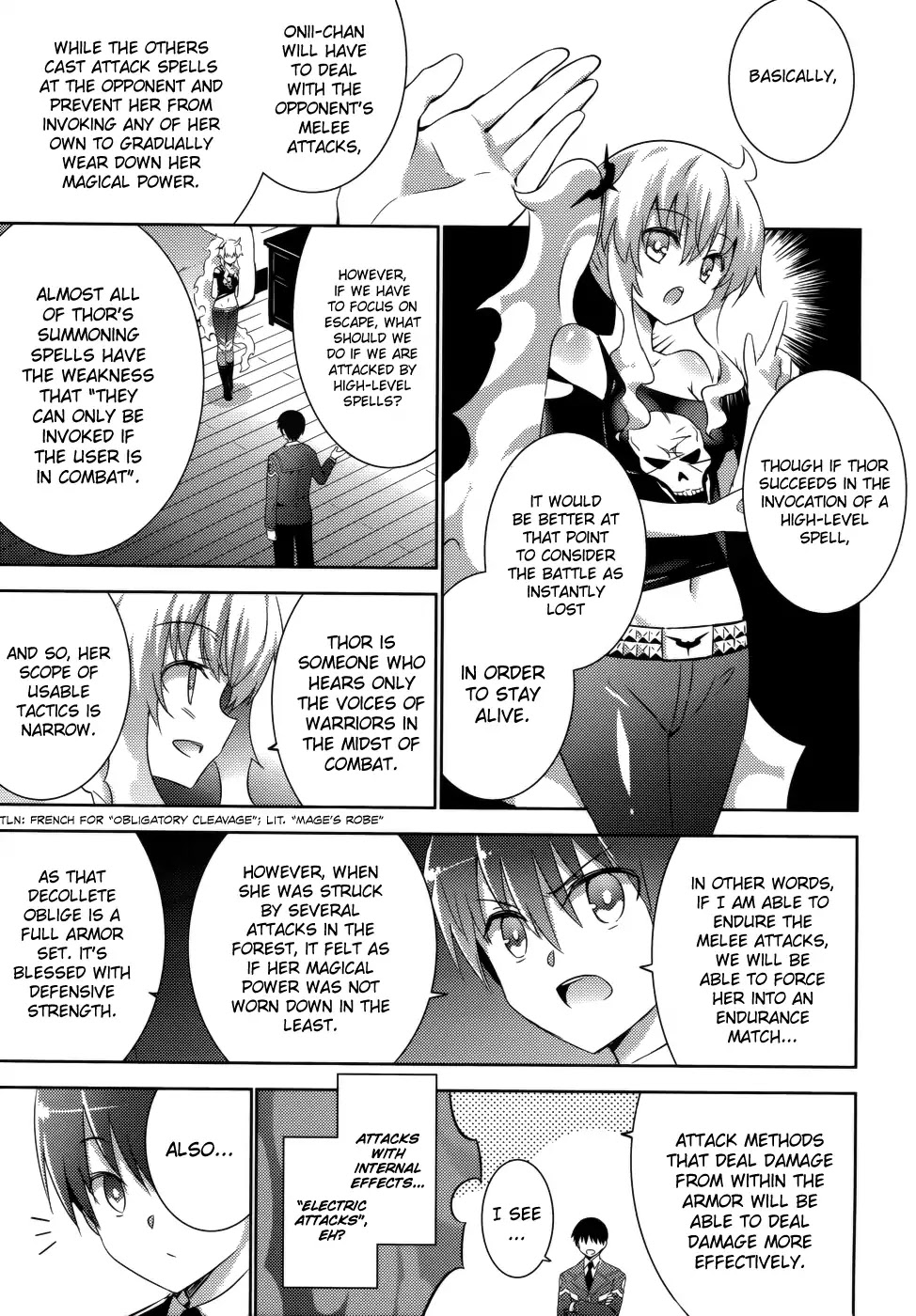 Magika no Kenshi to Shoukan Maou Chapter 23 page 13 - Chapter 23