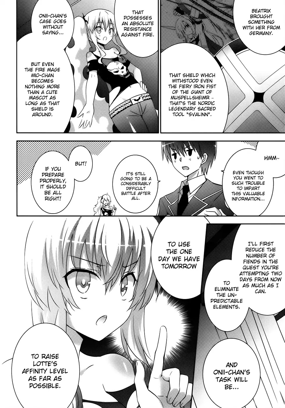 Magika no Kenshi to Shoukan Maou Chapter 23 page 14 - Chapter 23