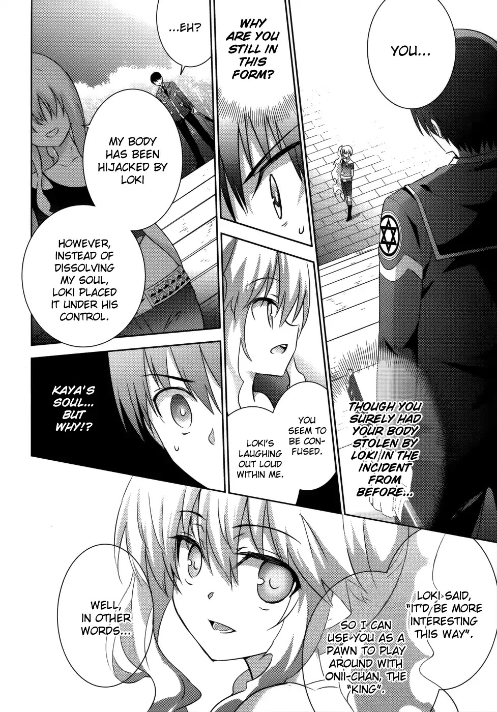 Magika no Kenshi to Shoukan Maou Chapter 23 page 4 - Chapter 23