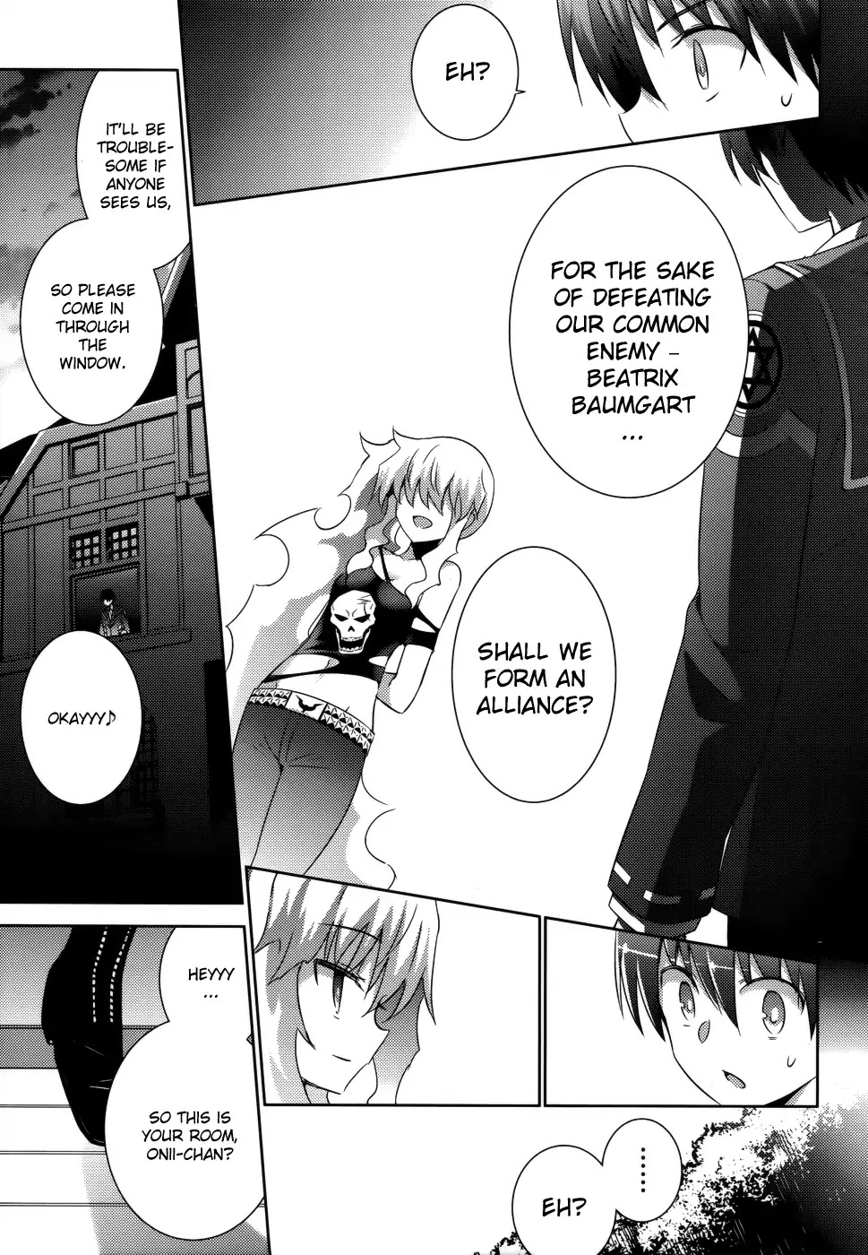 Magika no Kenshi to Shoukan Maou Chapter 23 page 7 - Chapter 23