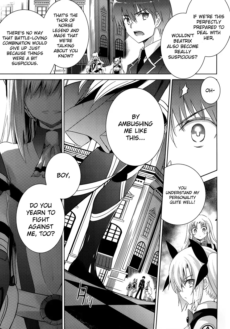 Magika no Kenshi to Shoukan Maou Chapter 24 page 11 - Chapter 24