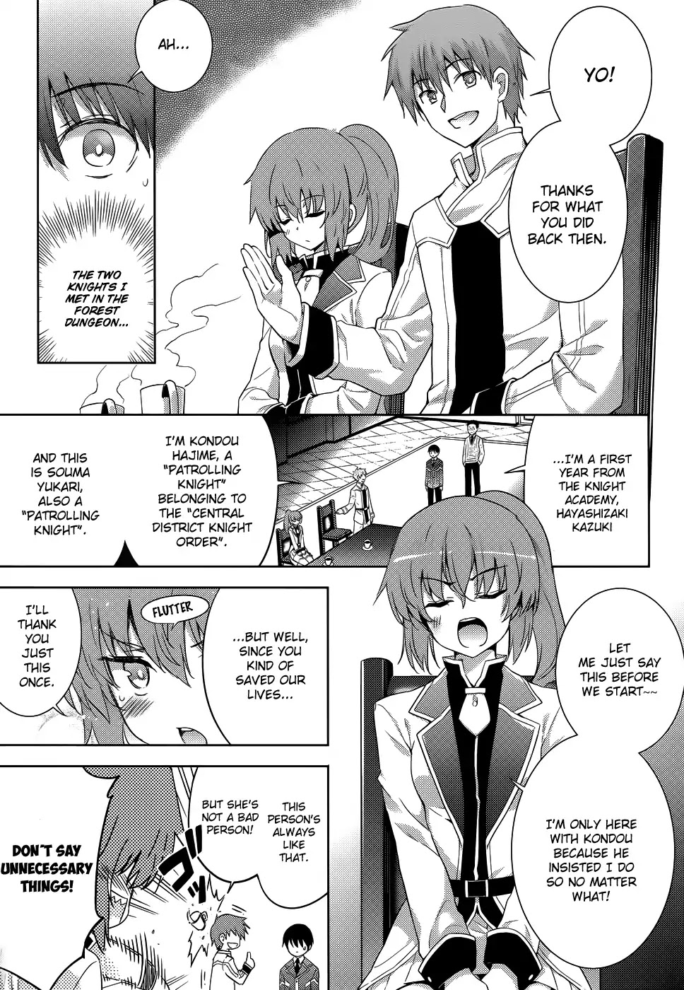 Magika no Kenshi to Shoukan Maou Chapter 24 page 5 - Chapter 24