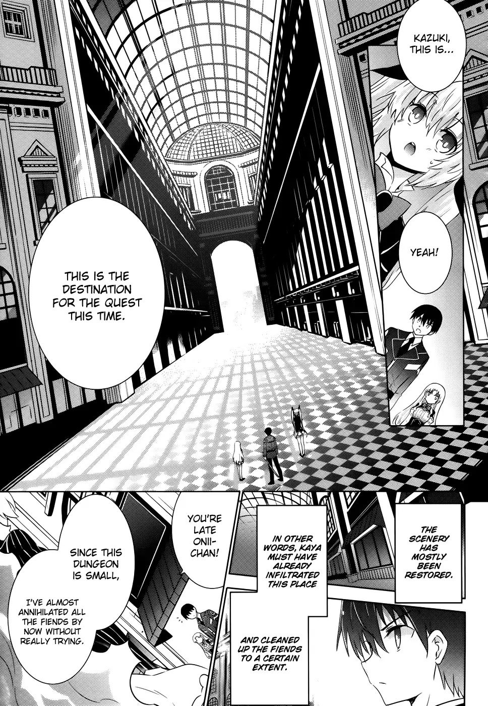Magika no Kenshi to Shoukan Maou Chapter 24 page 9 - Chapter 24