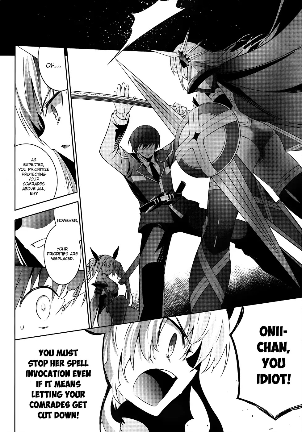 Magika no Kenshi to Shoukan Maou Chapter 25 page 12 - Chapter 25