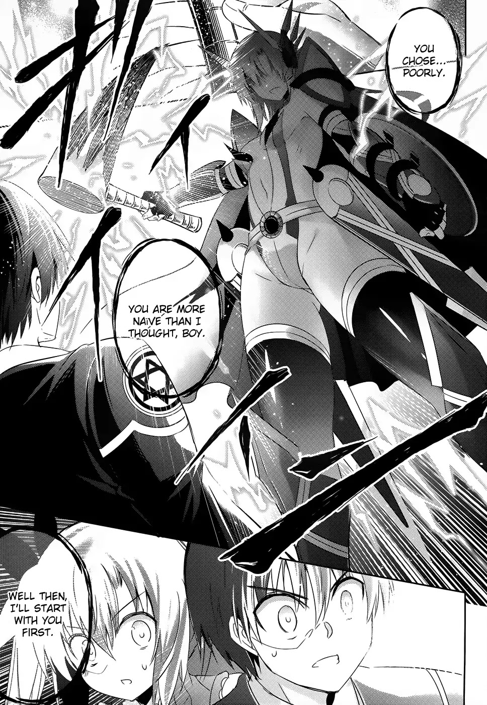 Magika no Kenshi to Shoukan Maou Chapter 25 page 13 - Chapter 25