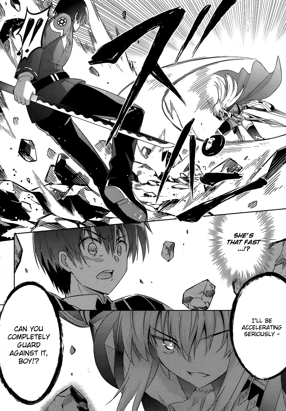 Magika no Kenshi to Shoukan Maou Chapter 25 page 4 - Chapter 25