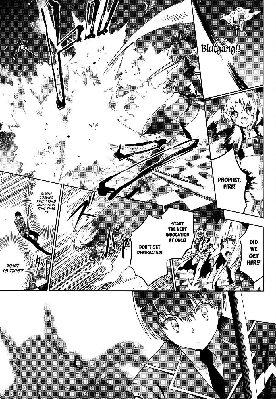 Magika no Kenshi to Shoukan Maou Chapter 25 page 7 - Chapter 25