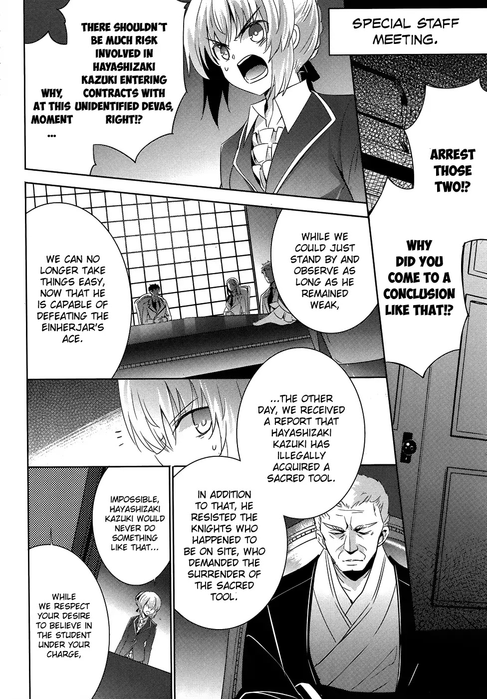 Magika no Kenshi to Shoukan Maou Chapter 26 page 10 - Chapter 26