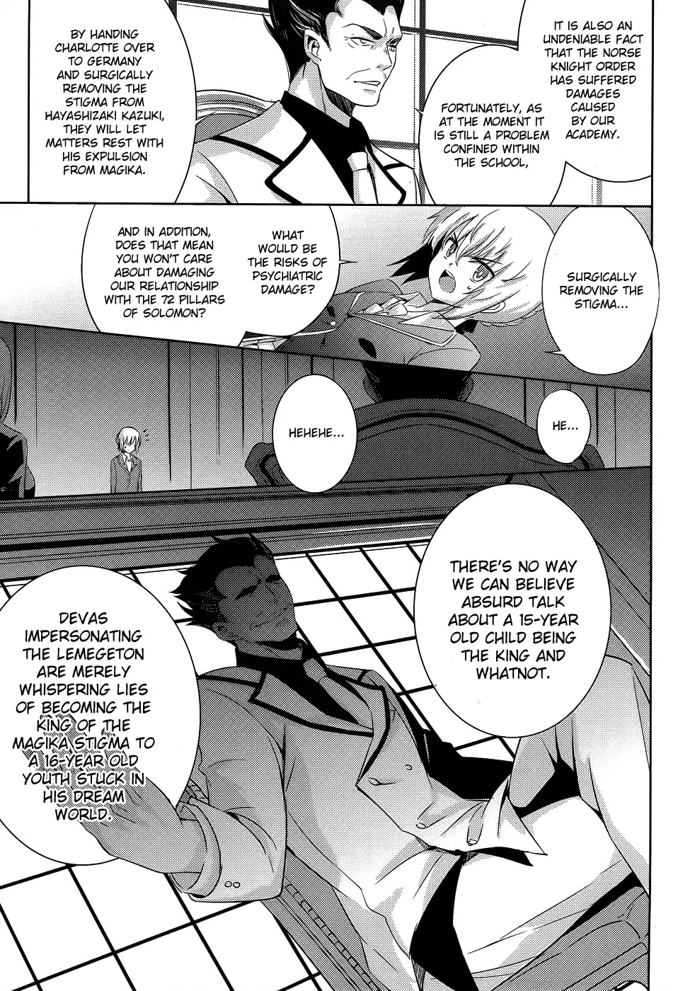 Magika no Kenshi to Shoukan Maou Chapter 26 page 11 - Chapter 26