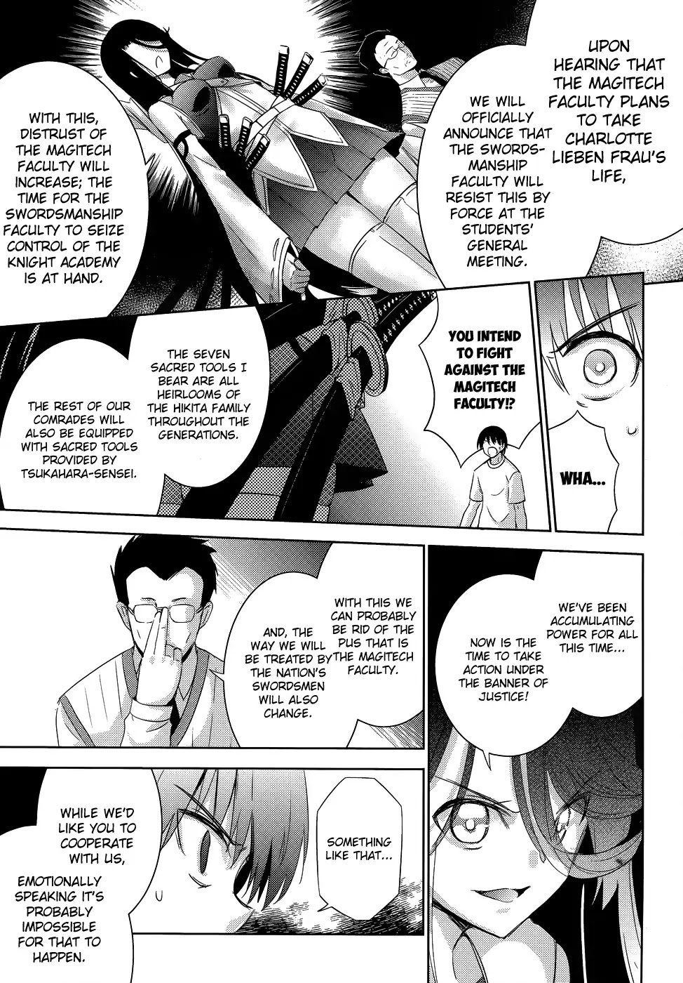 Magika no Kenshi to Shoukan Maou Chapter 26 page 31 - Chapter 26