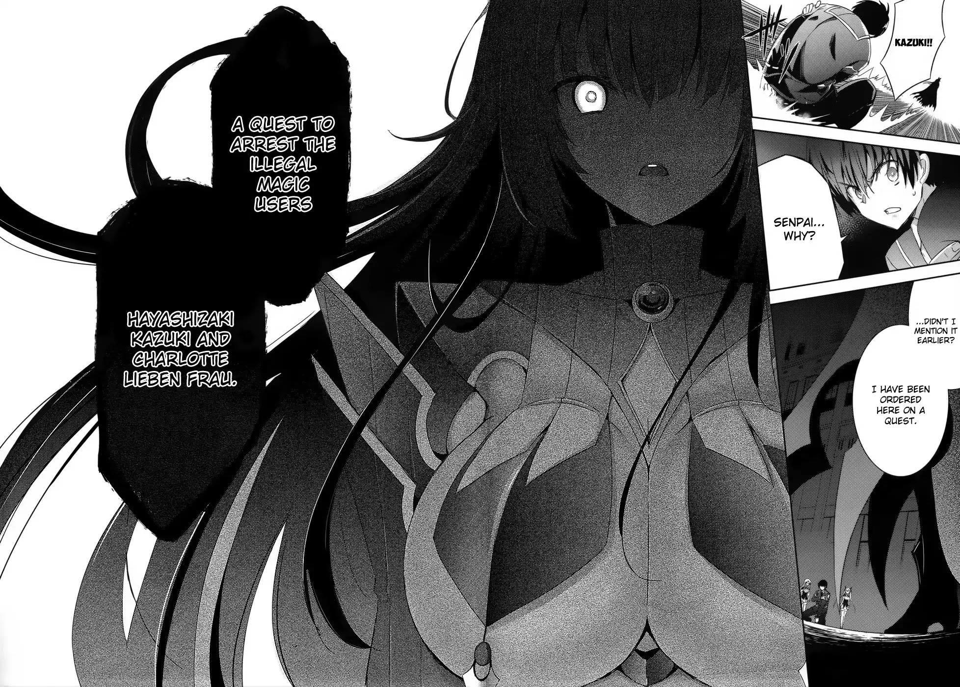 Magika no Kenshi to Shoukan Maou Chapter 26 page 9 - Chapter 26