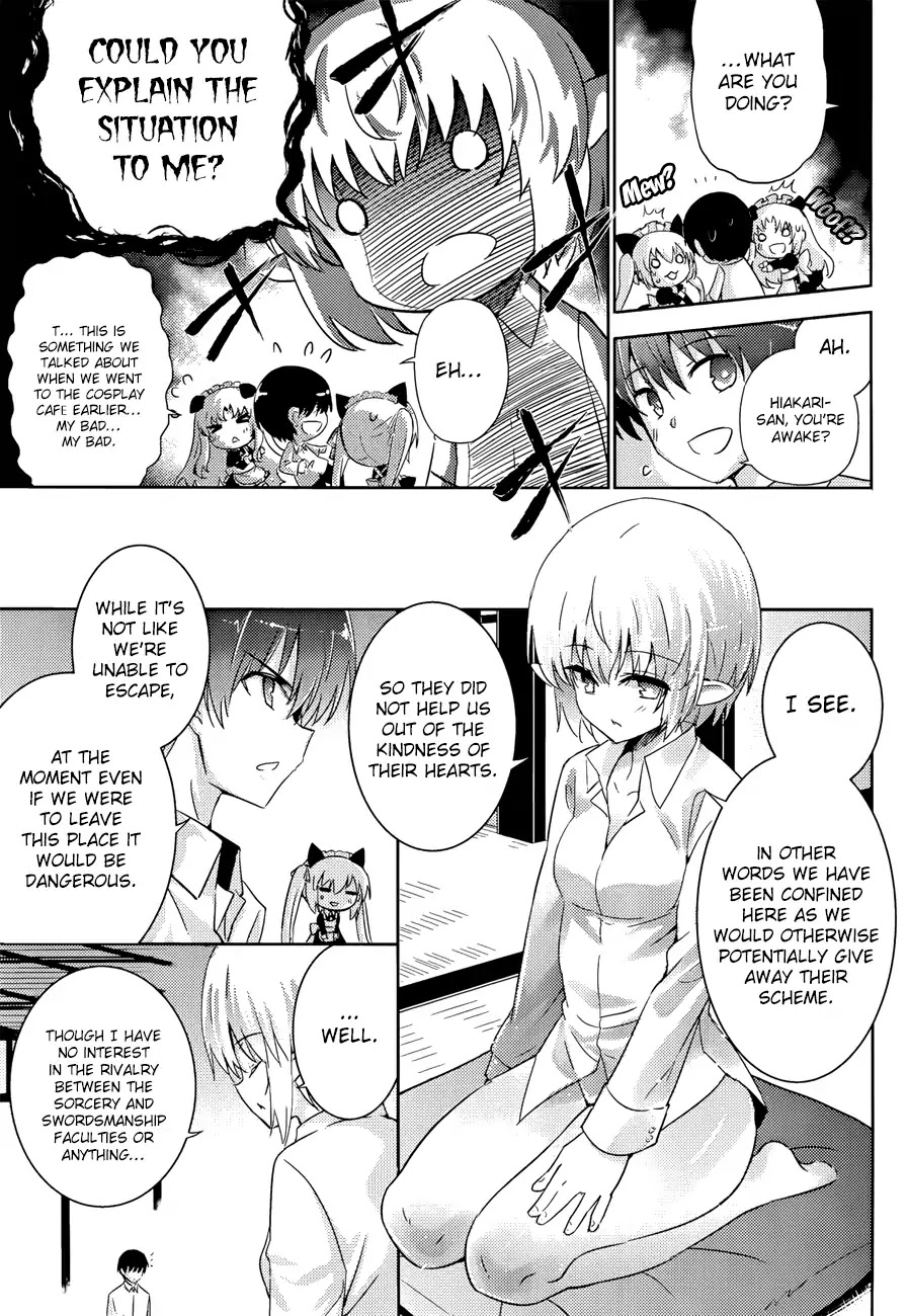 Magika no Kenshi to Shoukan Maou Chapter 27 page 10 - Chapter 27