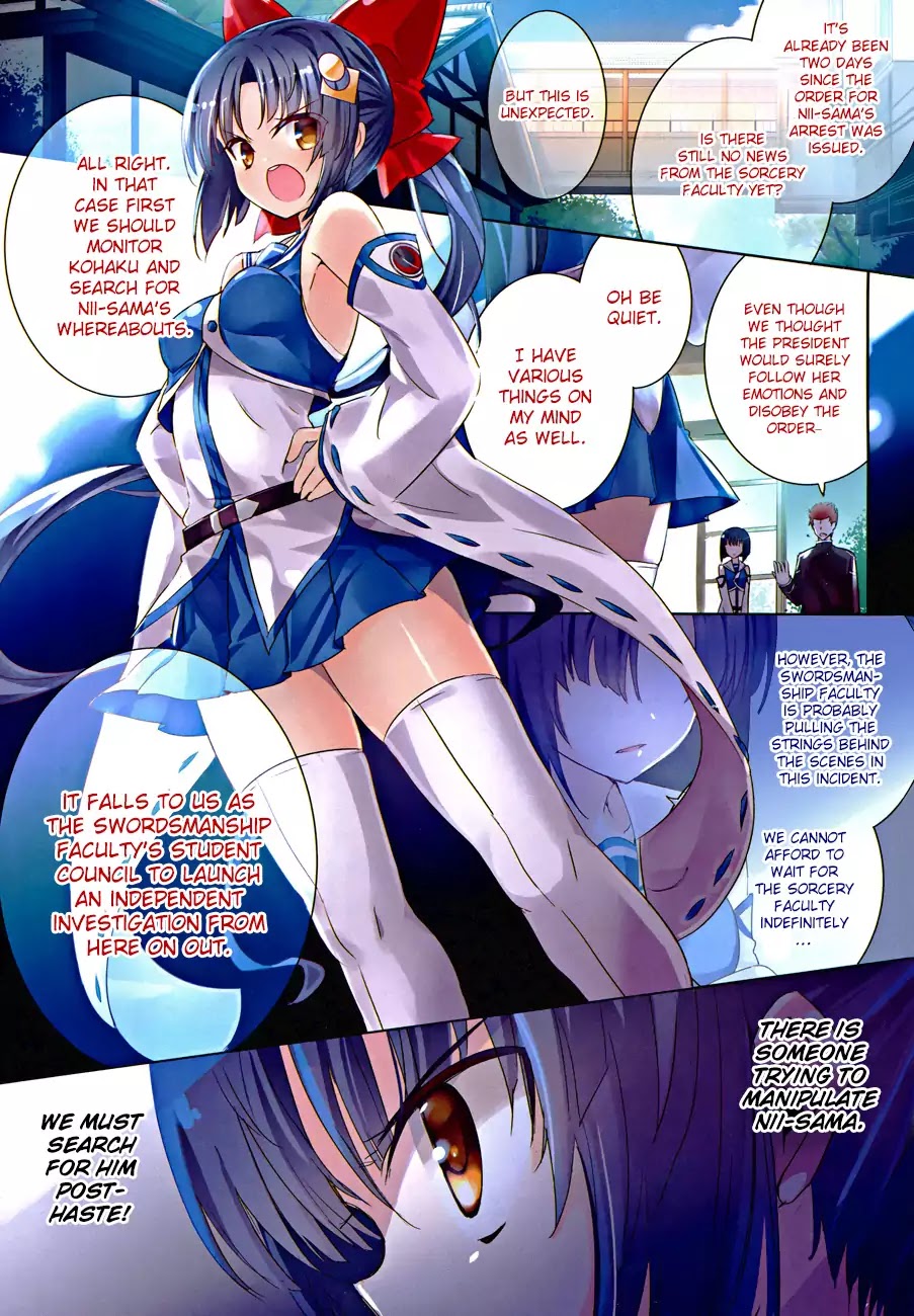 Magika no Kenshi to Shoukan Maou Chapter 27 page 4 - Chapter 27