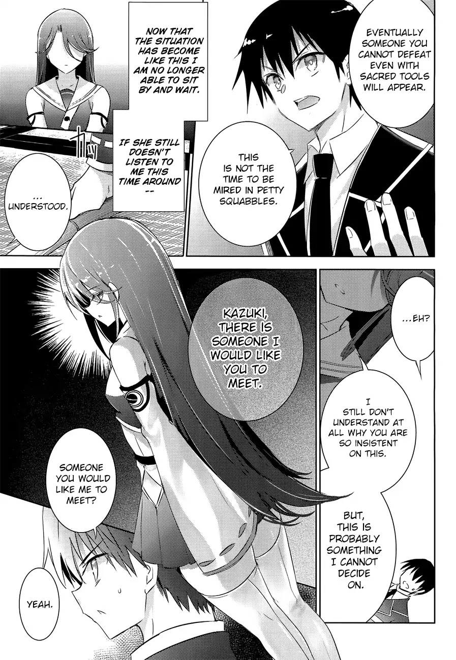 Magika no Kenshi to Shoukan Maou Chapter 29 page 21 - Chapter 29