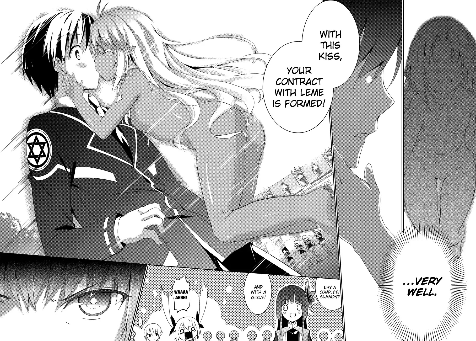 Magika no Kenshi to Shoukan Maou Chapter 3 page 13 - Chapter 3