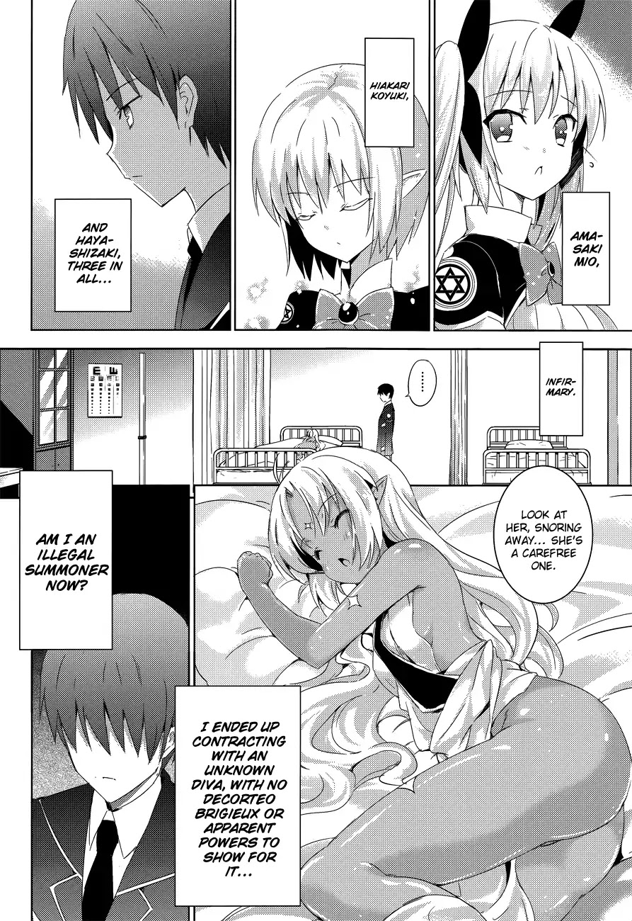 Magika no Kenshi to Shoukan Maou Chapter 3 page 22 - Chapter 3