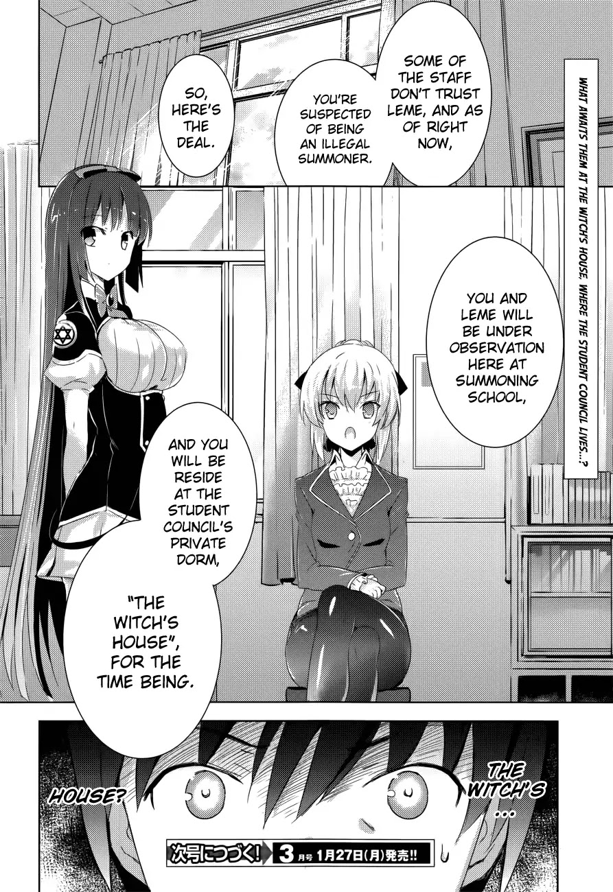 Magika no Kenshi to Shoukan Maou Chapter 3 page 24 - Chapter 3