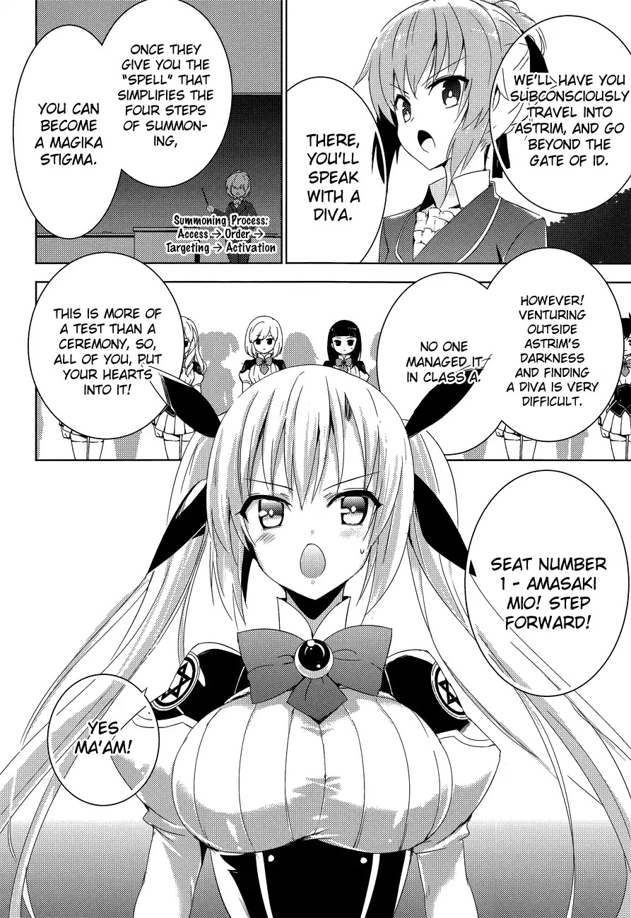 Magika no Kenshi to Shoukan Maou Chapter 3 page 4 - Chapter 3
