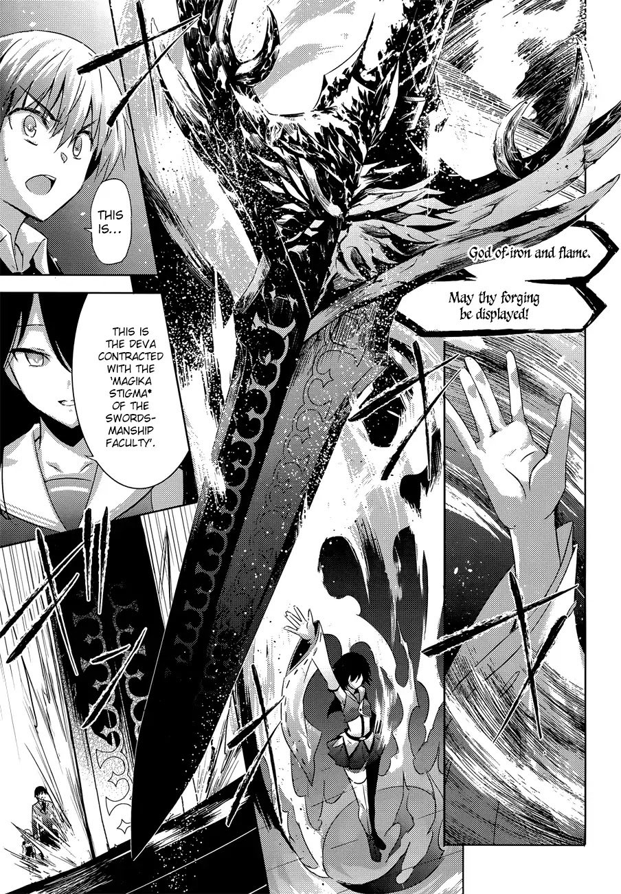 Magika no Kenshi to Shoukan Maou Chapter 30 page 10 - Chapter 30