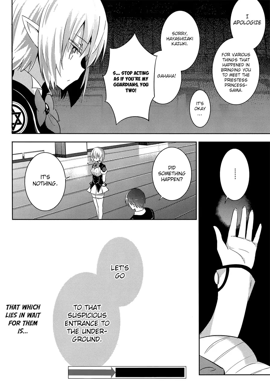 Magika no Kenshi to Shoukan Maou Chapter 30 page 35 - Chapter 30