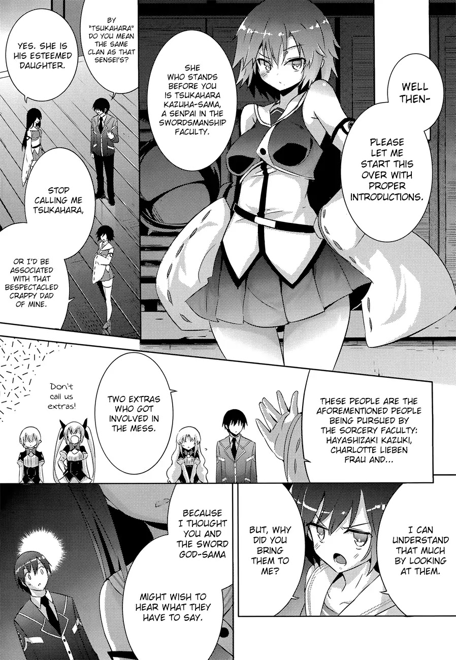 Magika no Kenshi to Shoukan Maou Chapter 30 page 8 - Chapter 30