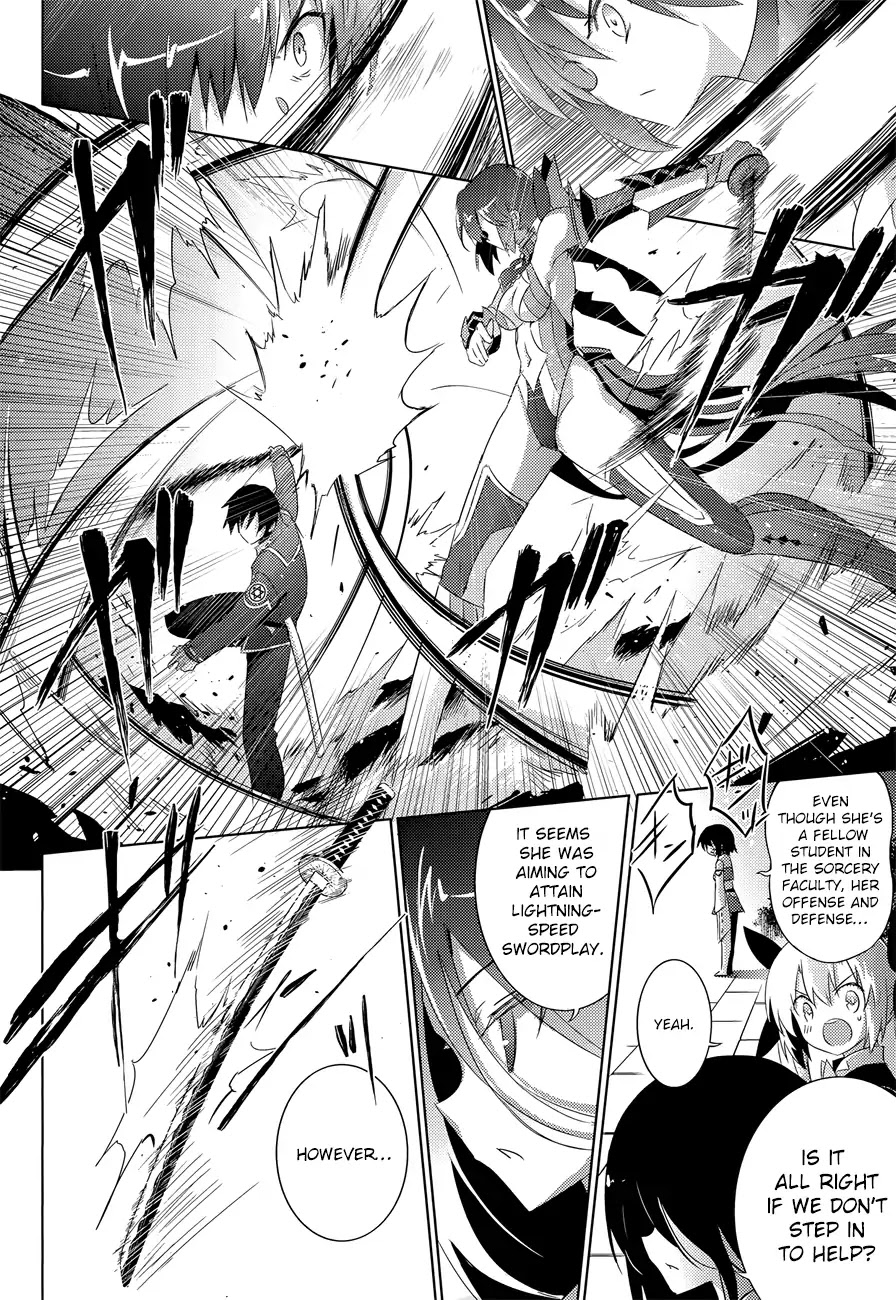 Magika no Kenshi to Shoukan Maou Chapter 31 page 7 - Chapter 31