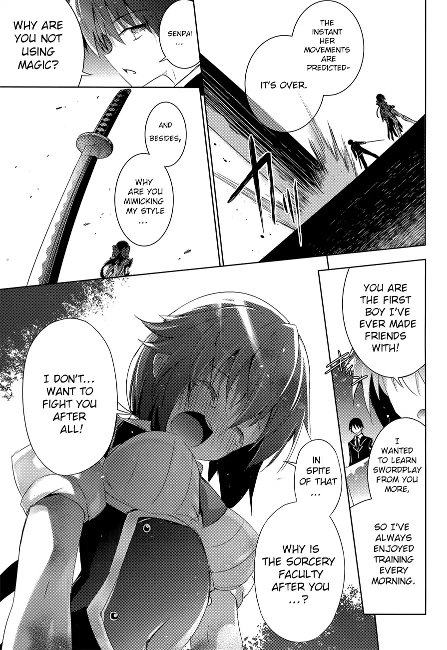 Magika no Kenshi to Shoukan Maou Chapter 31 page 8 - Chapter 31