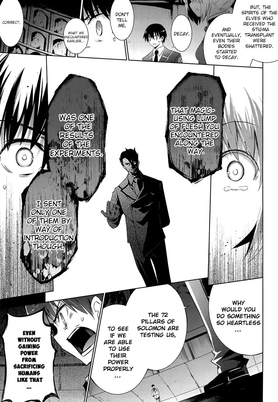 Magika no Kenshi to Shoukan Maou Chapter 32 page 25 - Chapter 32