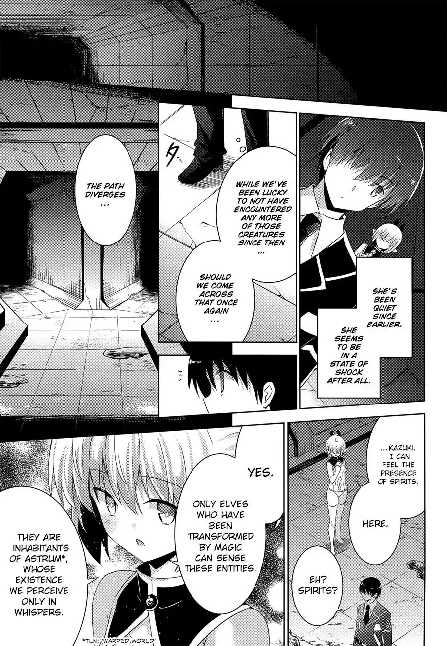 Magika no Kenshi to Shoukan Maou Chapter 32 page 8 - Chapter 32