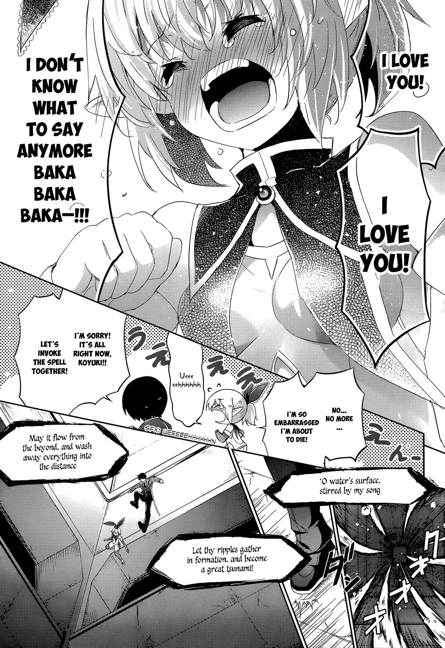 Magika no Kenshi to Shoukan Maou Chapter 34 page 18 - Chapter 34
