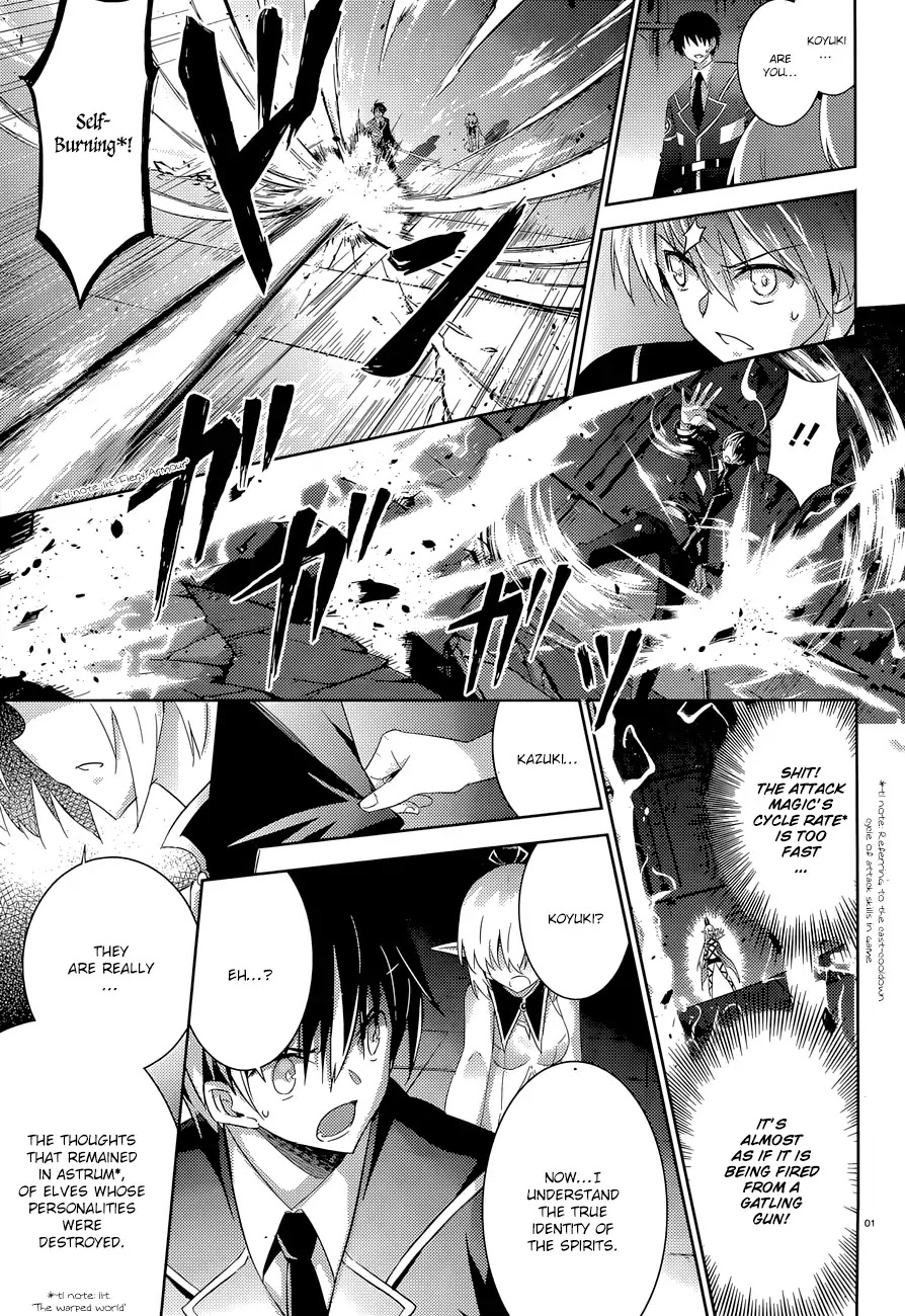 Magika no Kenshi to Shoukan Maou Chapter 34 page 5 - Chapter 34