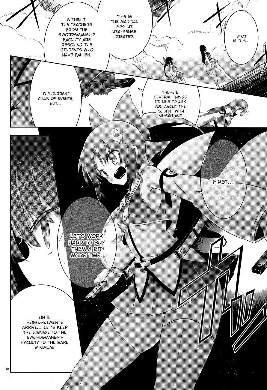 Magika no Kenshi to Shoukan Maou Chapter 35 page 12 - Chapter 35