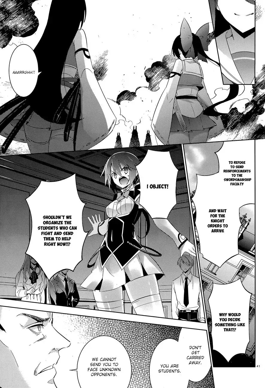 Magika no Kenshi to Shoukan Maou Chapter 35 page 13 - Chapter 35