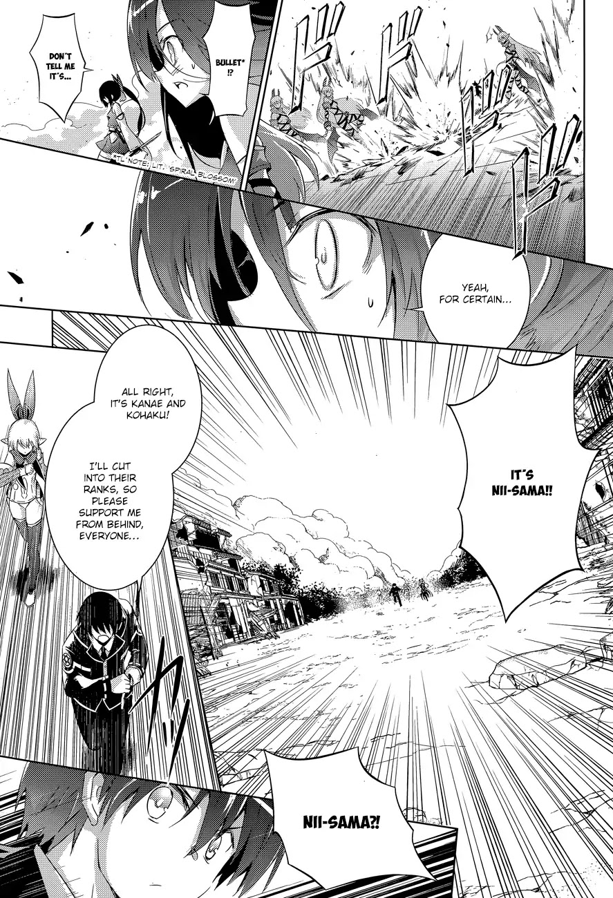Magika no Kenshi to Shoukan Maou Chapter 35 page 17 - Chapter 35