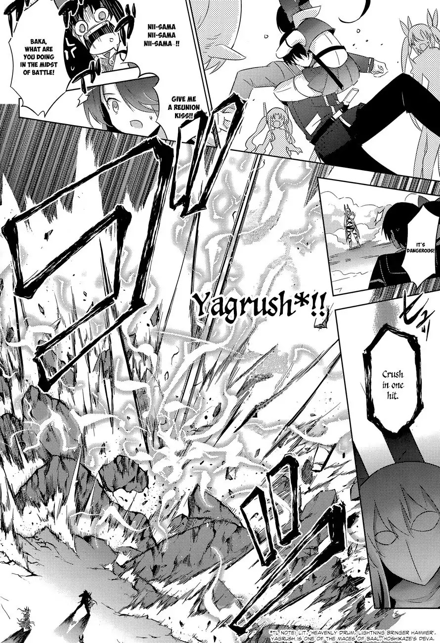 Magika no Kenshi to Shoukan Maou Chapter 35 page 18 - Chapter 35