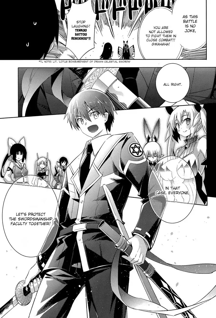 Magika no Kenshi to Shoukan Maou Chapter 35 page 21 - Chapter 35